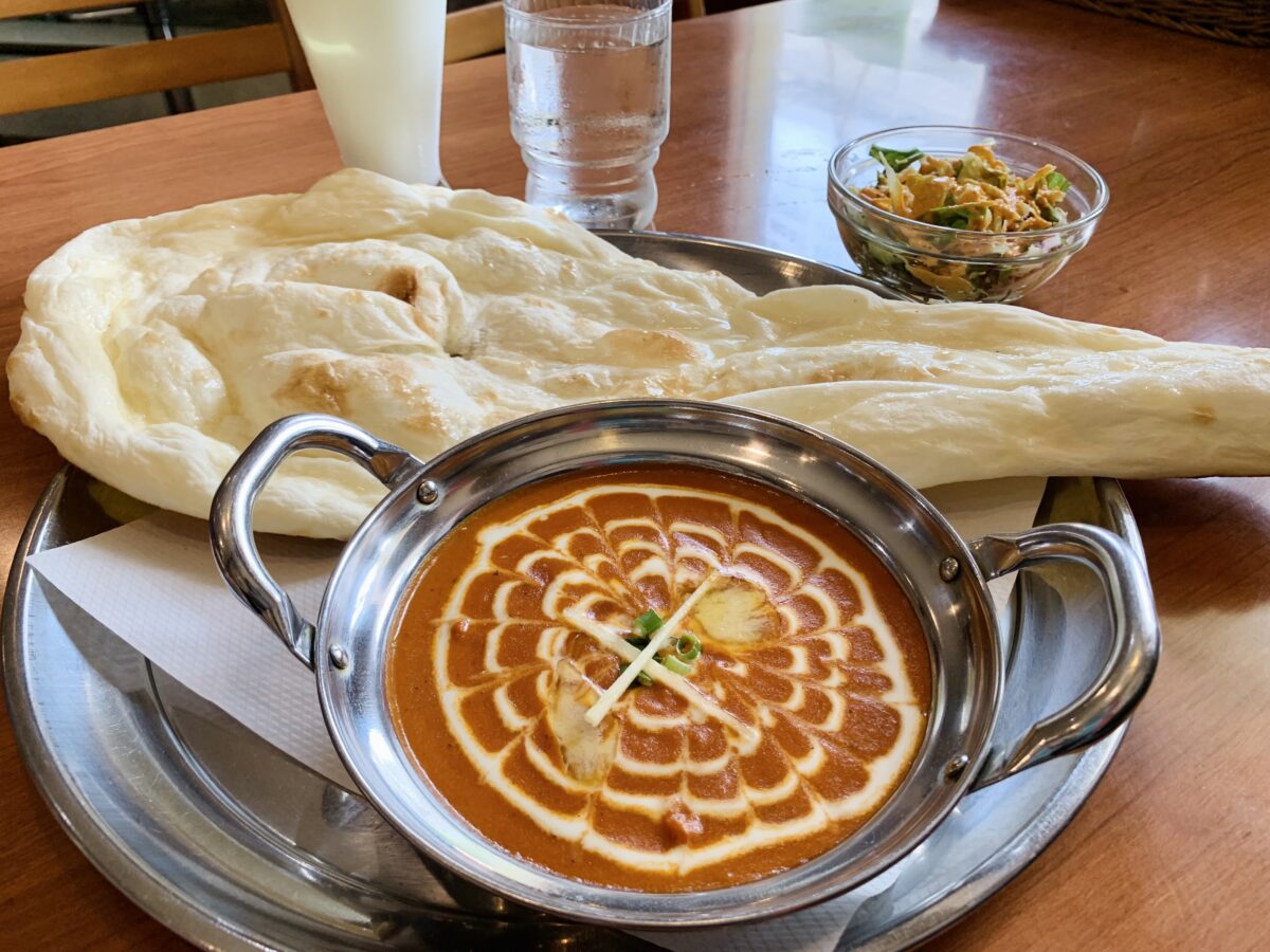 ジモトで人気！お腹いっぱい本格インドカレーが頂ける「ニューエビン