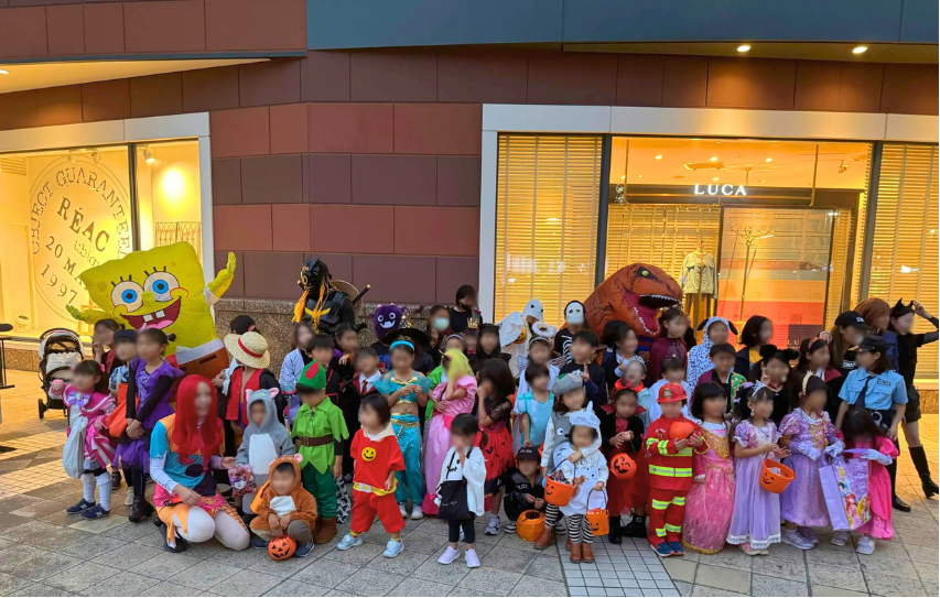 ハロウィンイベントの様子